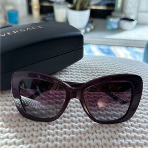 Versace Dark Purple Sunglasses